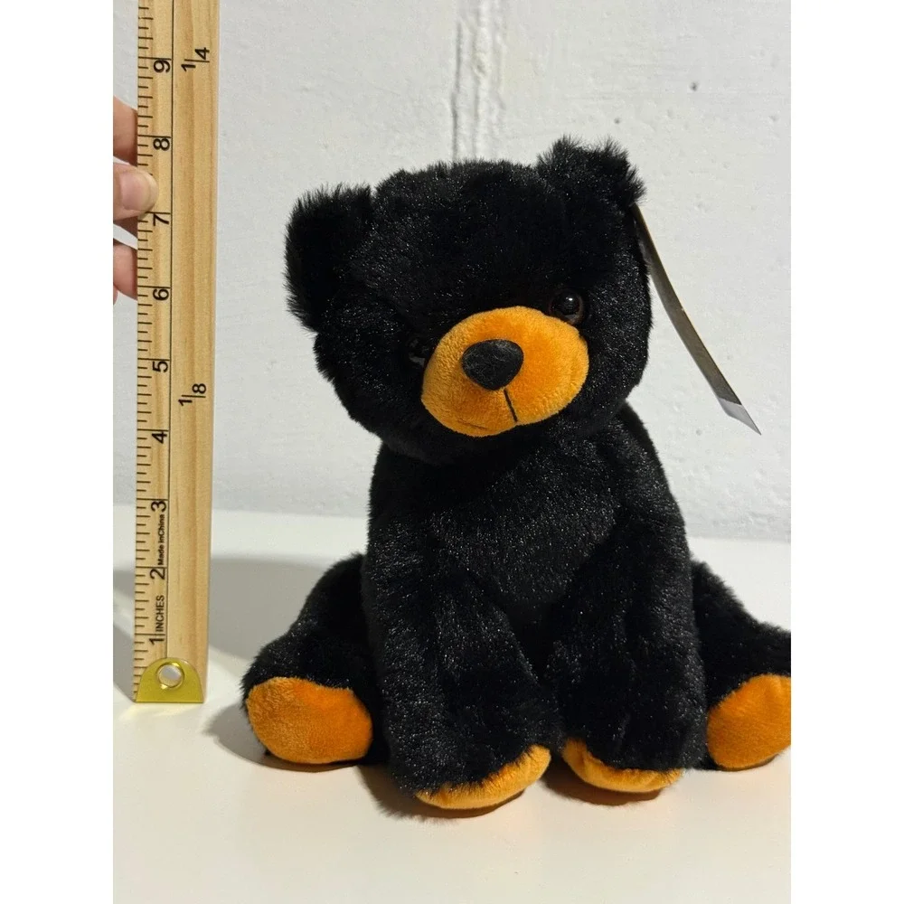 The Bear Factory Ember Black Bear Plush 8